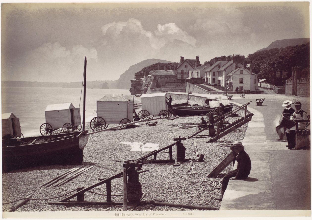 Sidmouth, westliches Ende der Esplanade von Francis Bedford