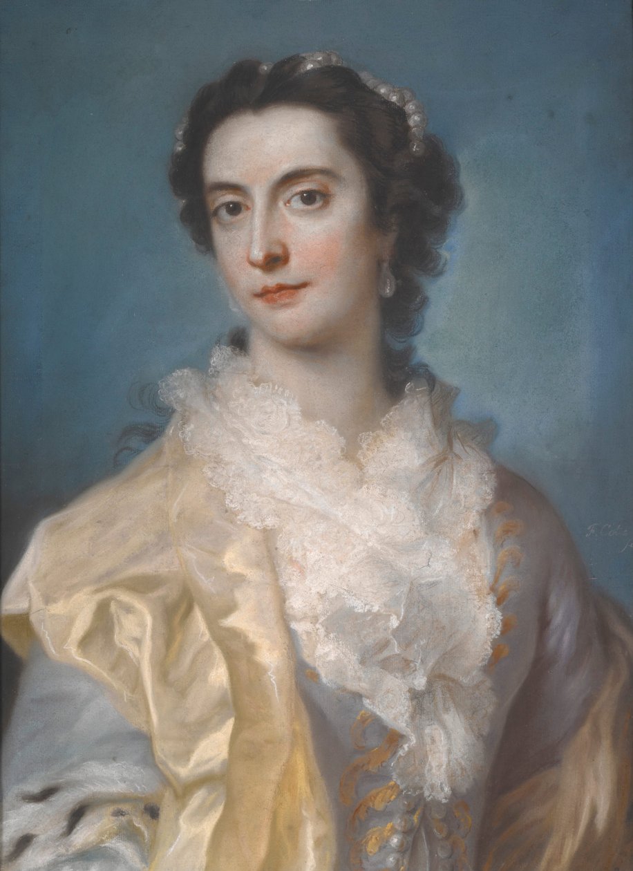 Porträt einer Dame von Francis Cotes