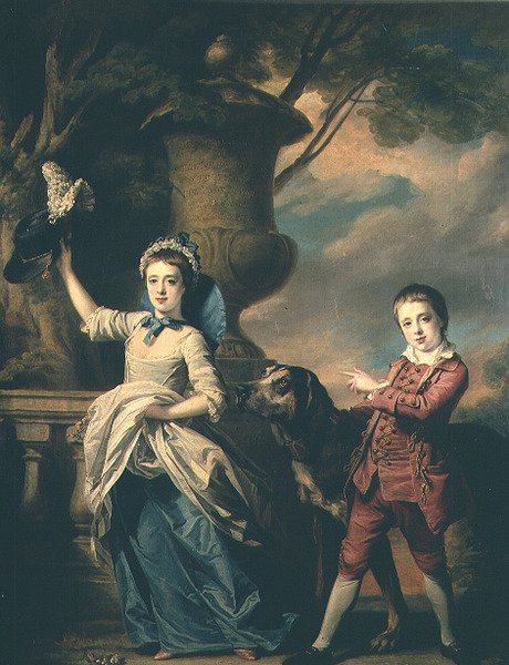 Die Kinder von Sir Edward und Dame Ann Astley, 1767 von Francis Cotes