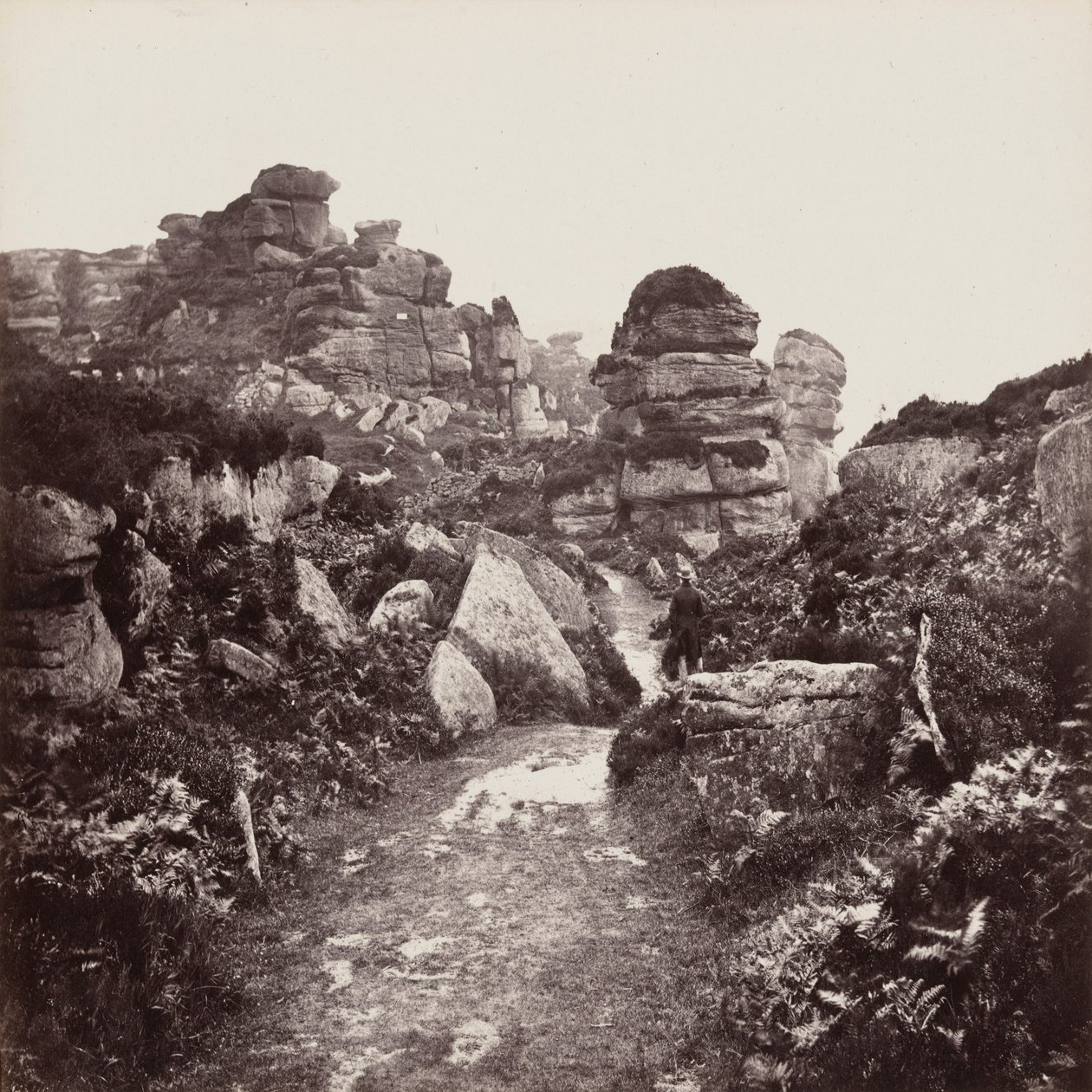 Brimham Rocks, Yorkshire von Francis Frith