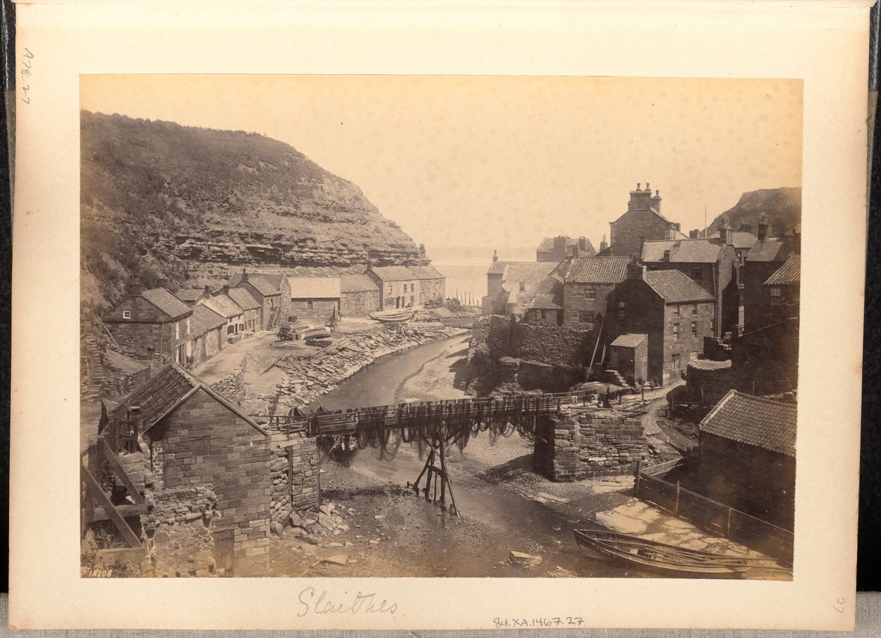 Staithes von Francis Frith