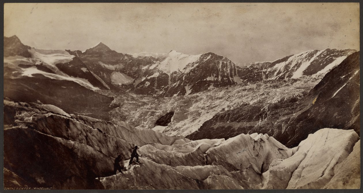 Das Eismeer, Grindelwald von Francis Frith