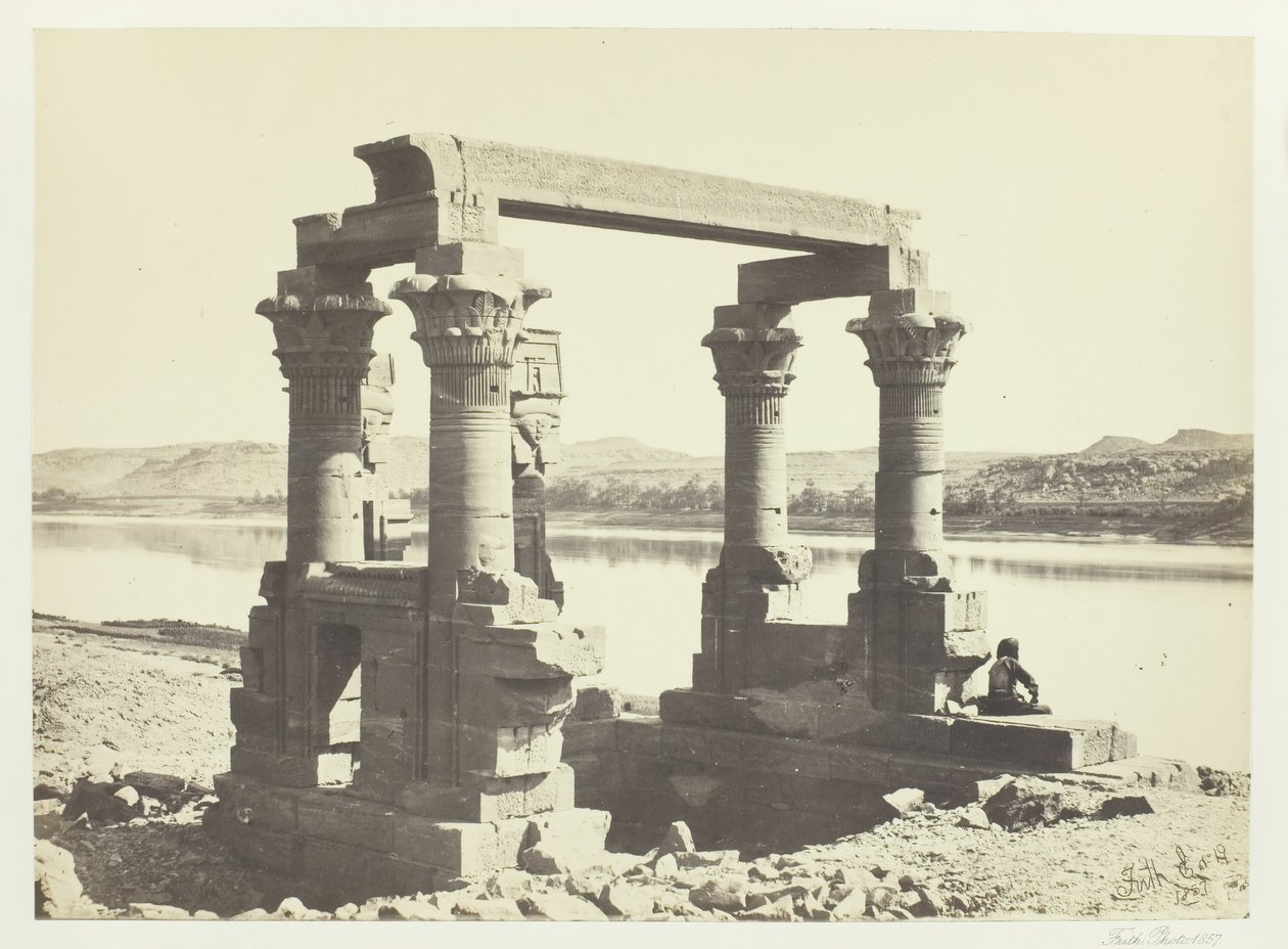 Wady Kardassy, Nubien, 1857 von Francis Frith