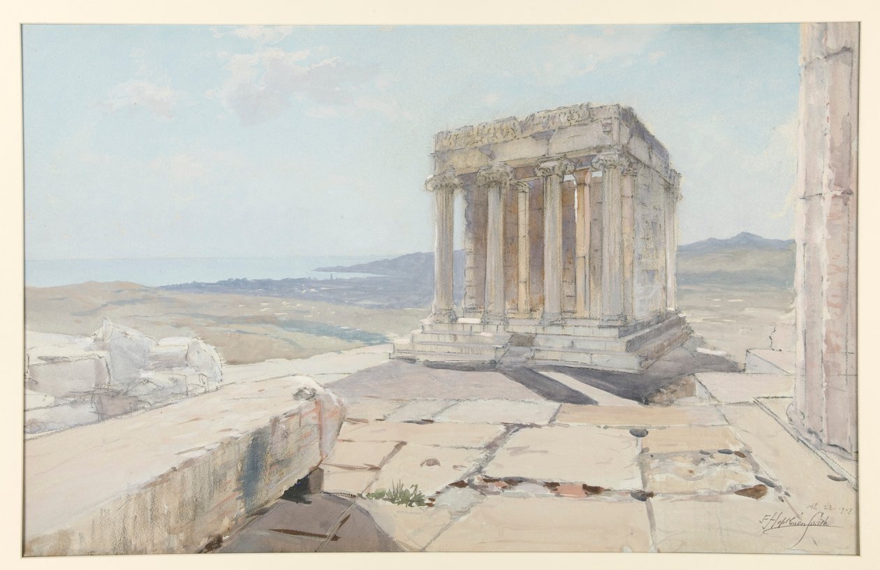Tempel des flügellosen Sieges von Francis Hopkinson Smith