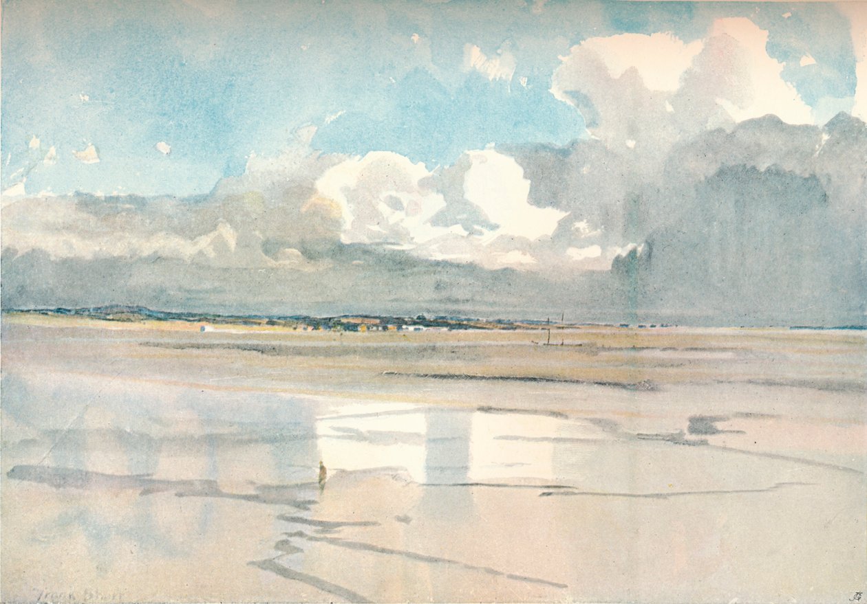 Die Mündung des Dee, um 1877-1906 von Francis Job Short