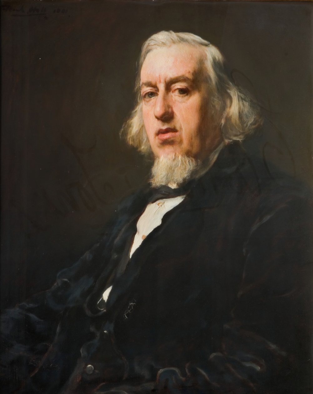Porträt von Edmund Tonks 1824-1898, 1881 von Francis Montague Holl