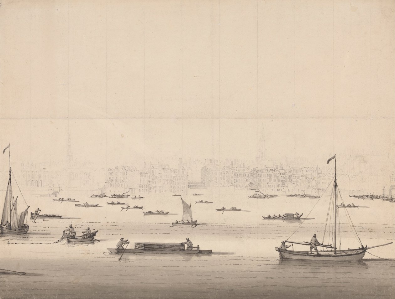 Fischerboote von Francis Swaine