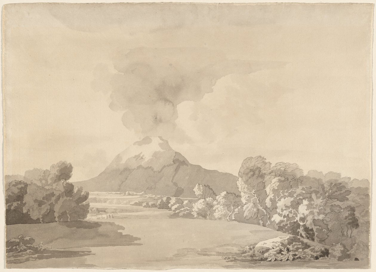 Der Wrekin, Shropshire von Francis Towne