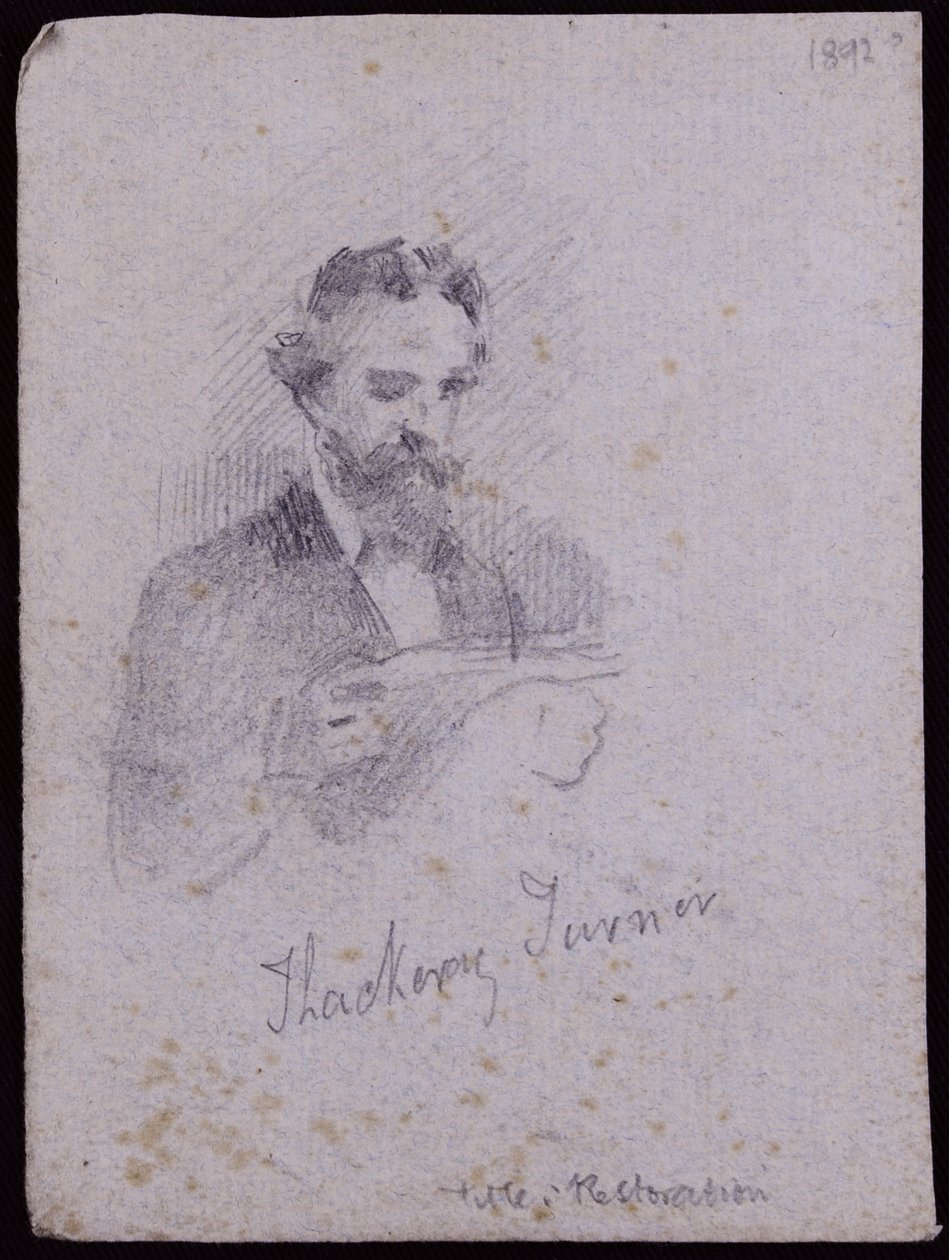 Porträt von H Thackeray Turner, ca. 1900 von Francis Wilfred Lawson