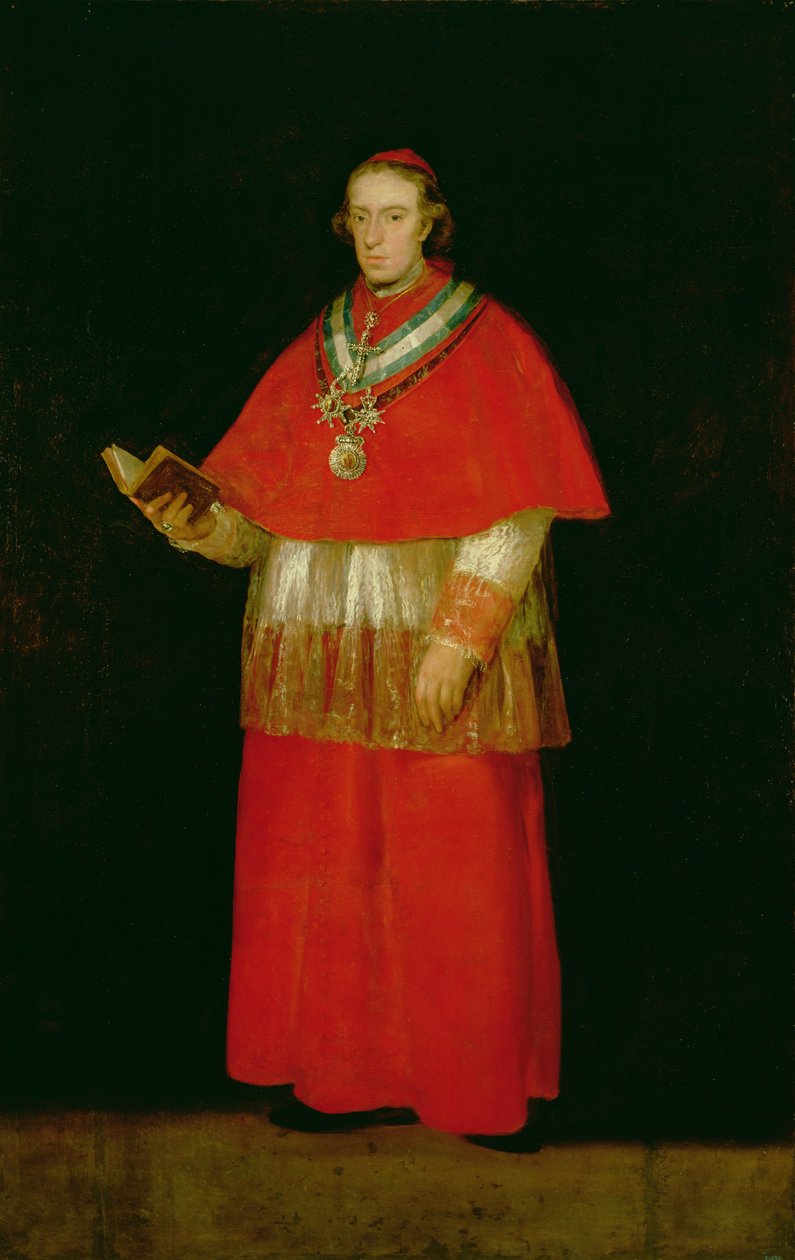 Kardinal Don Luis de Bourbon (1777-1823) ca. 1800 von Francisco de Goya