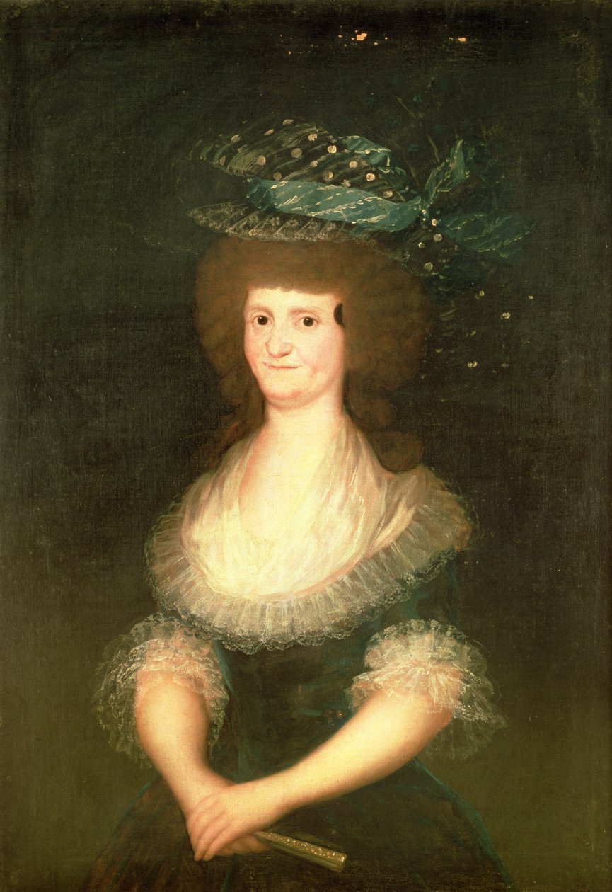 Porträt von Königin Maria Luisa (1751-1819), Ehefrau von König Karl IV. (1788-1808) von Spanien von Francisco de Goya