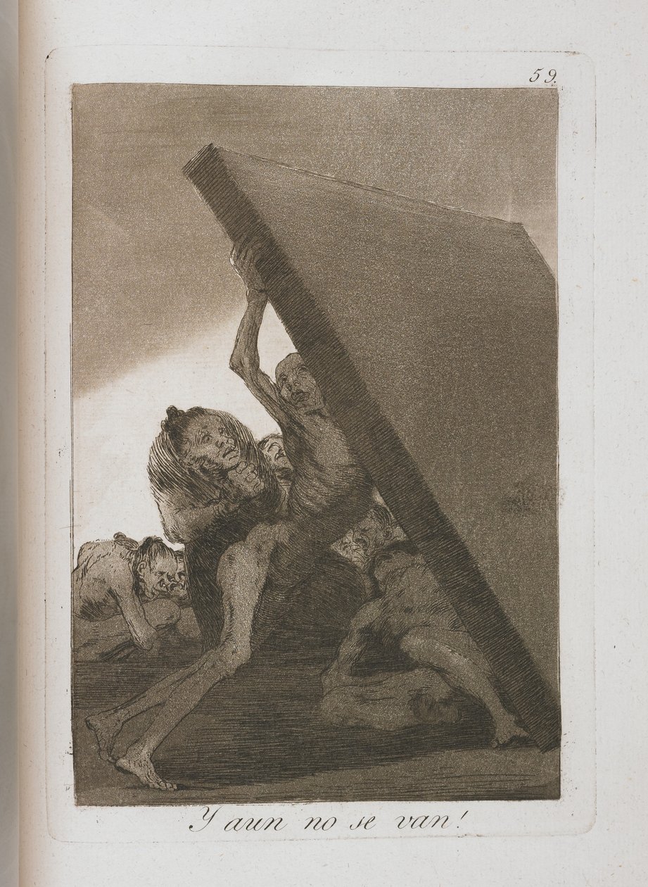 Platte aus Los Caprichos, 1797-1798 von Francisco de Goya