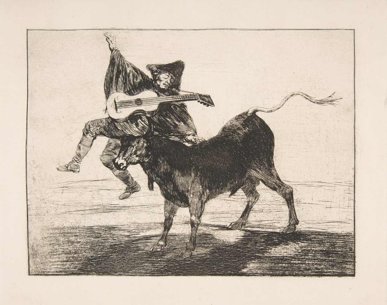 Barbarische Unterhaltung Barbara dibersion, 1800-1804 von Francisco de Goya