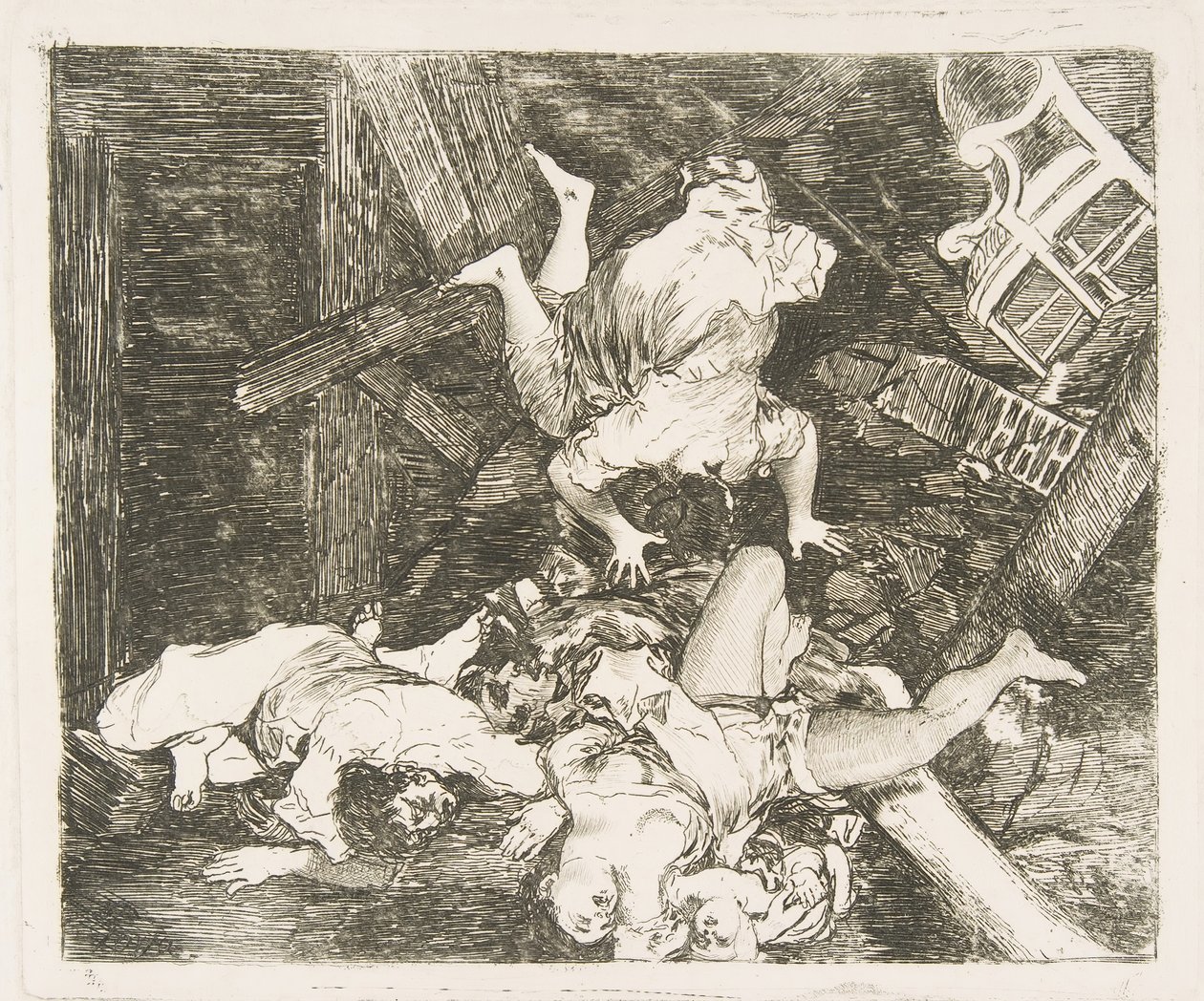 Platte 30 aus Die Schrecken des Krieges: Verwüstungen des Krieges von Francisco de Goya