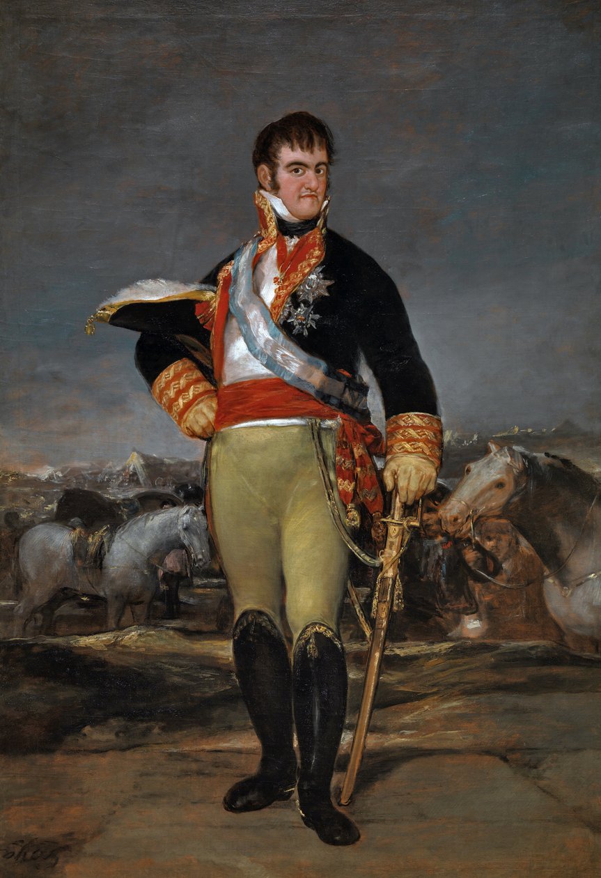 Ferdinand VII (1815) von Francisco Jose de Goya y Lucientes