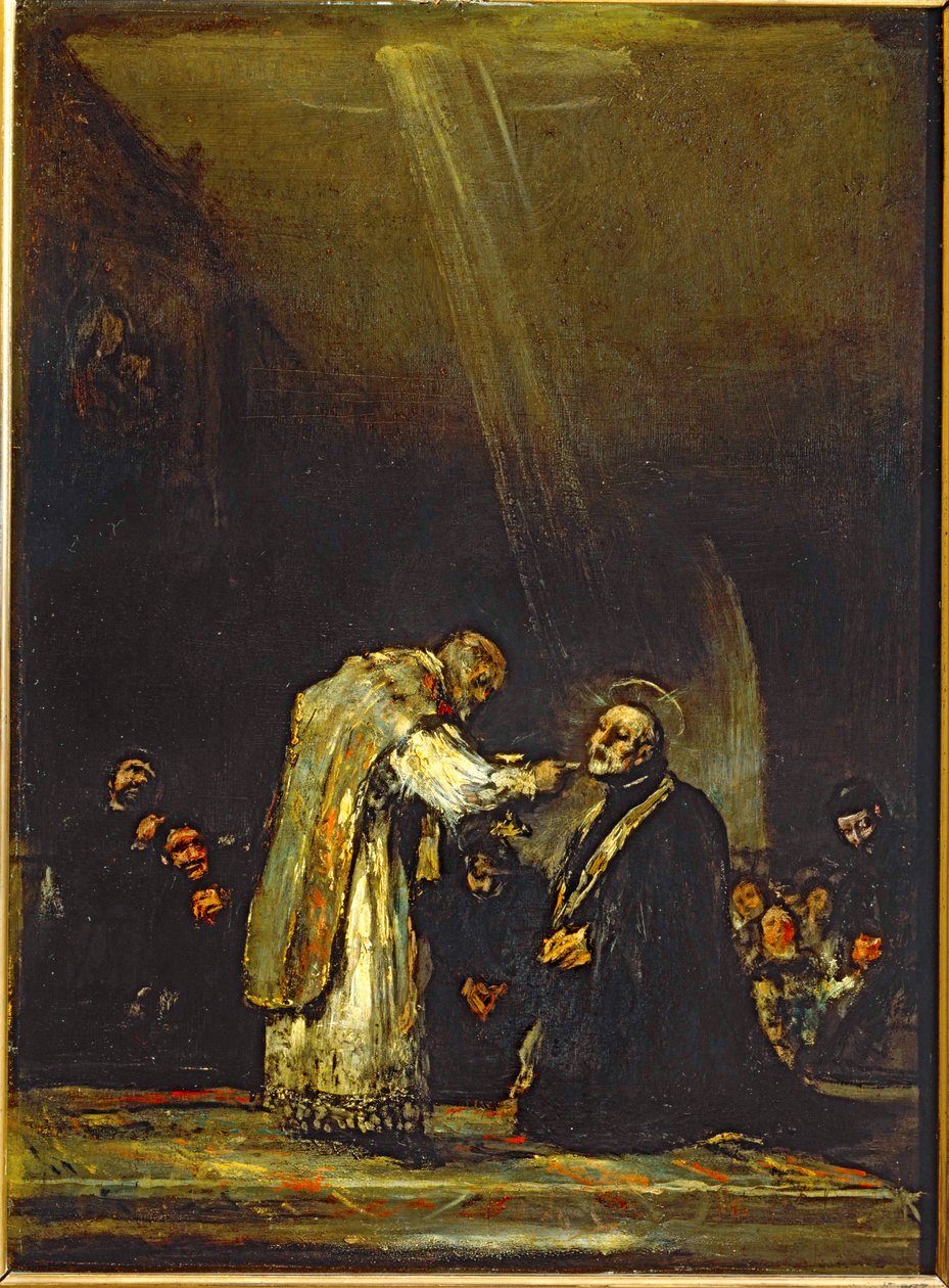 Letzte Kommunion des Heiligen Joseph von Calasanz von Francisco Jose de Goya y Lucientes
