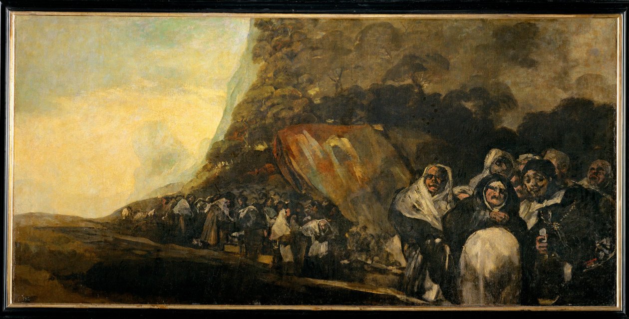 Wallfahrt zum Brunnen des Heiligen Isidor von Francisco Jose de Goya y Lucientes