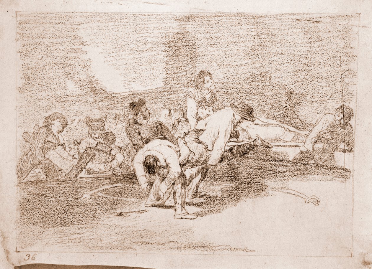 Die Schrecken des Krieges: Sie werden noch dienen können von Francisco de Goya