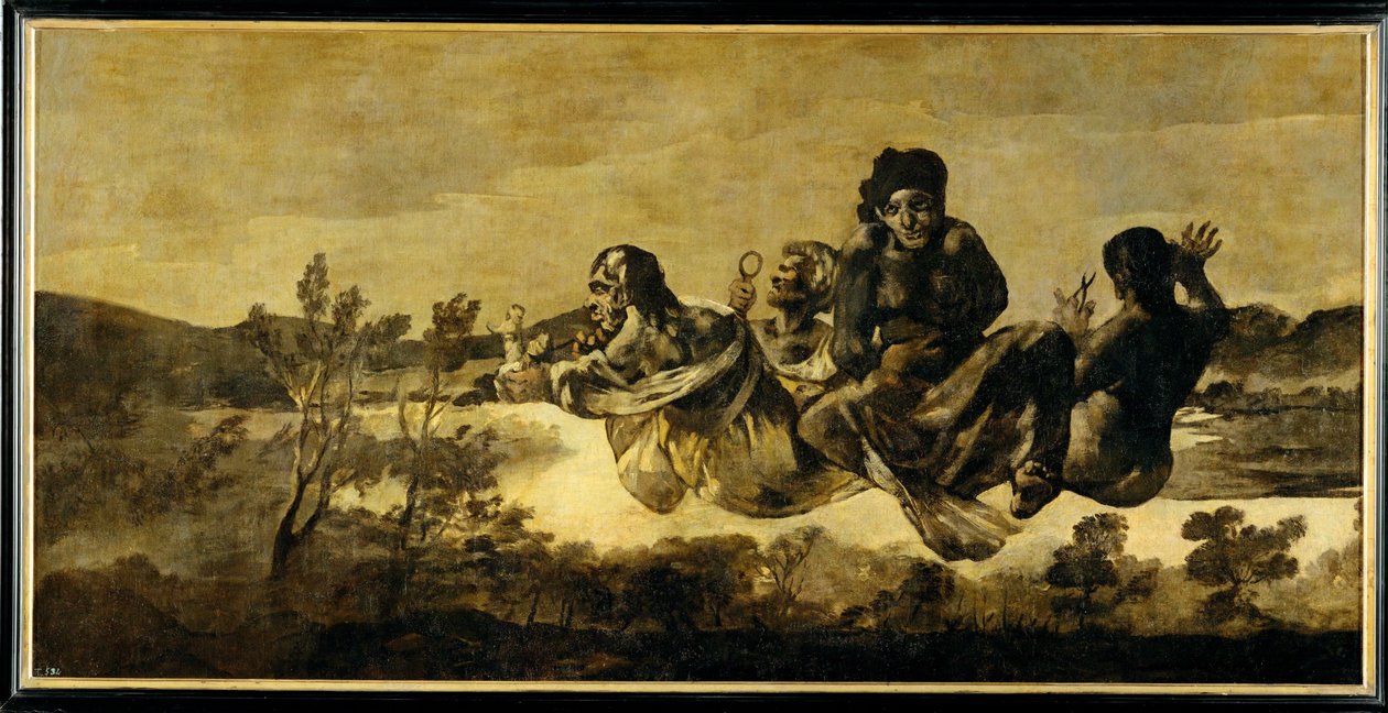 Die Schicksalsgöttinnen von Francisco Jose de Goya y Lucientes