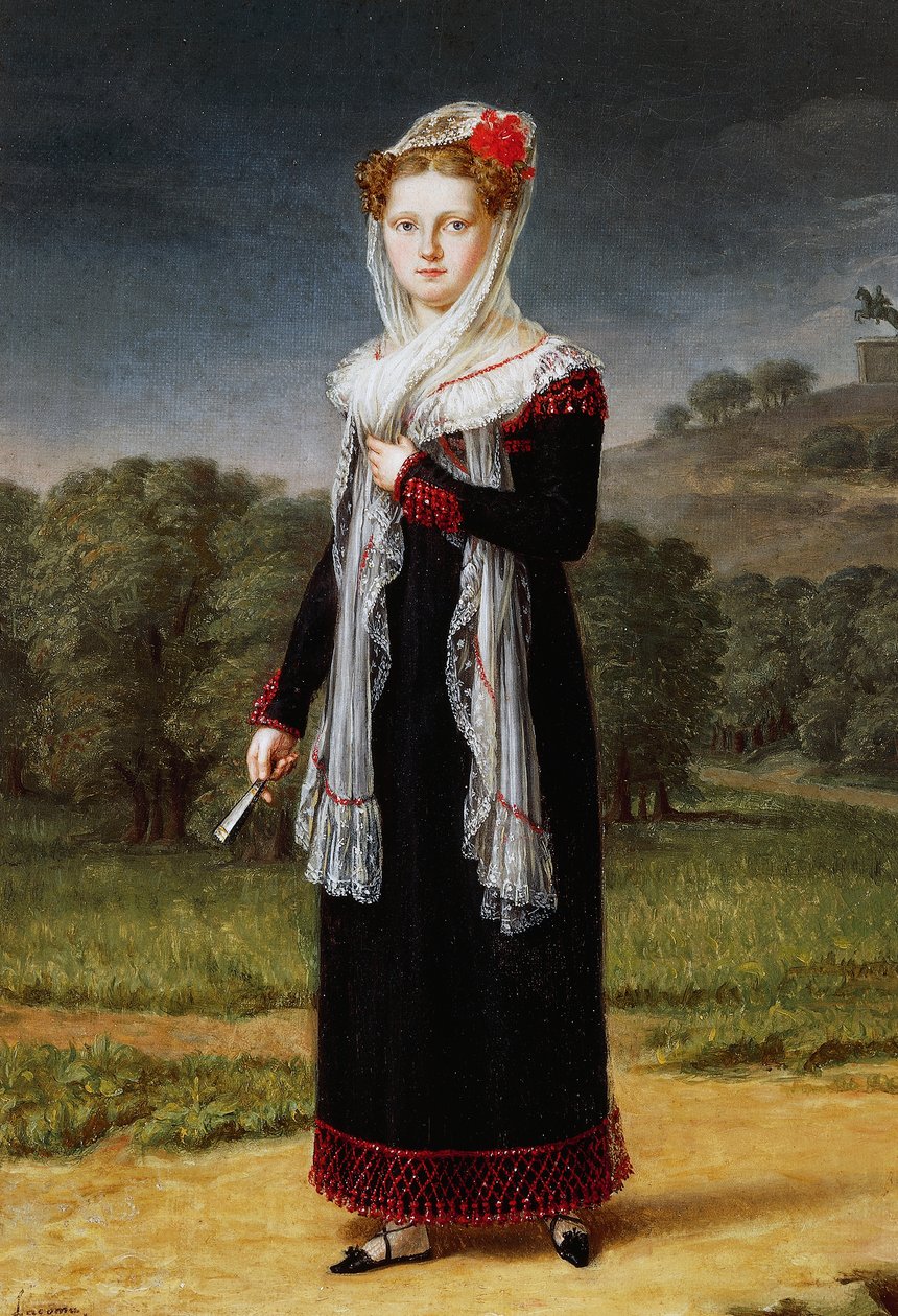 Porträt von Marie Louise, Herzogin von Parma von Francisco Lacoma