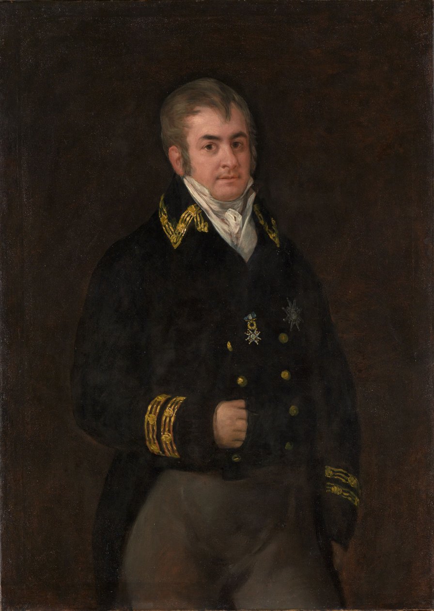Porträt von Don Juan Bautista de Goicoechea y Urrutia von Francisco de Goya