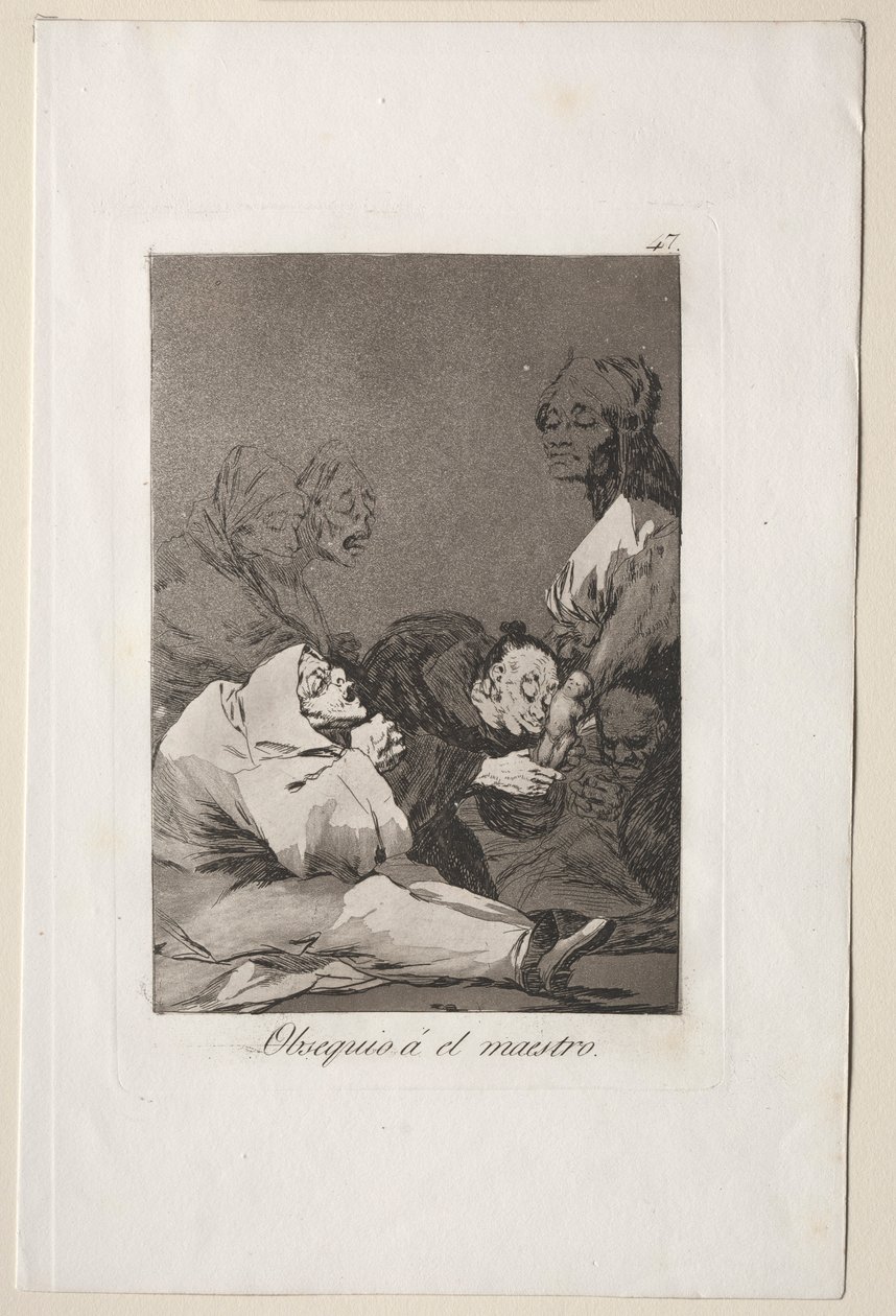 Caprichos: Ein Geschenk für den Meister von Francisco de Goya