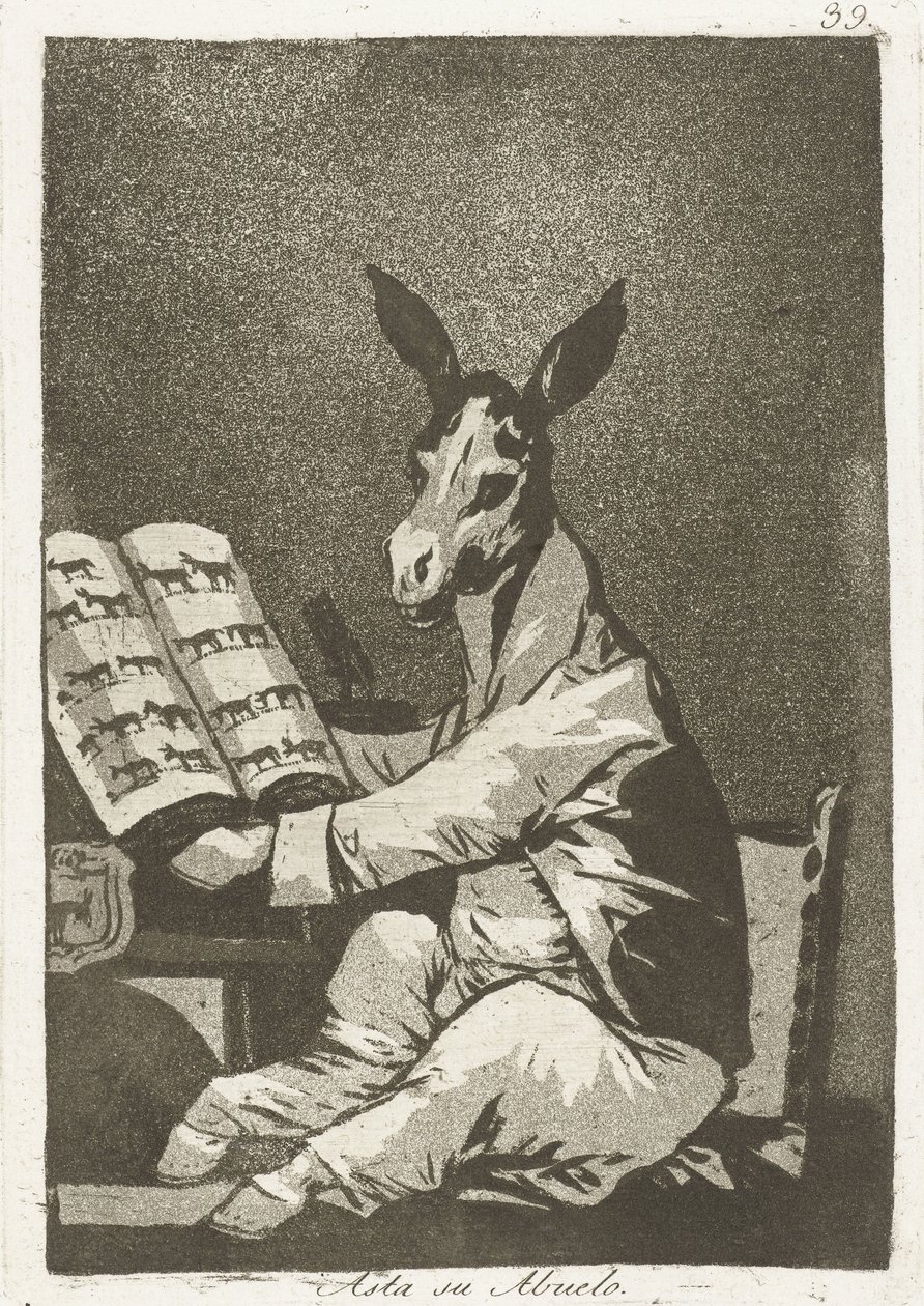 Wie sein Großvater von Francisco de Goya
