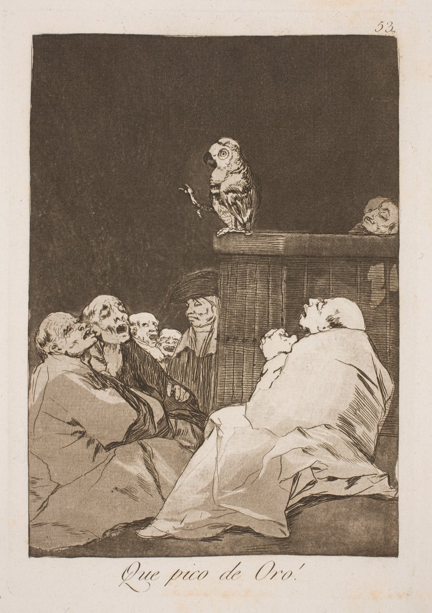 Welcher Goldschnabel von Francisco de Goya