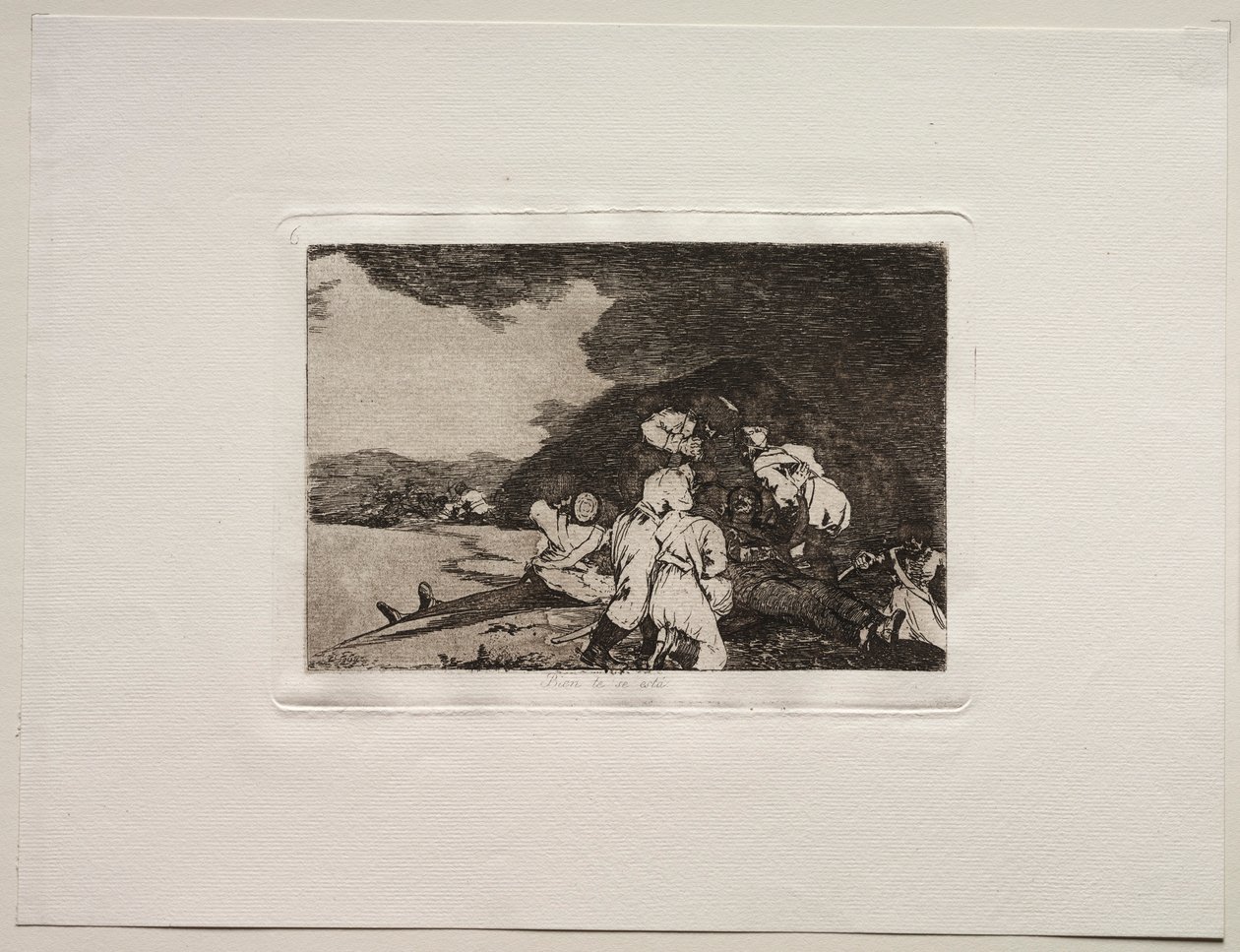 Die Schrecken des Krieges: Es geschieht dir recht von Francisco de Goya