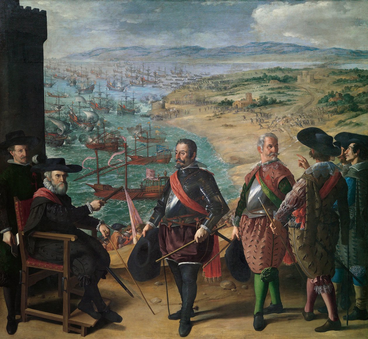 Verteidigung von Cadiz gegen die Engländer von Francisco de Zurbaran