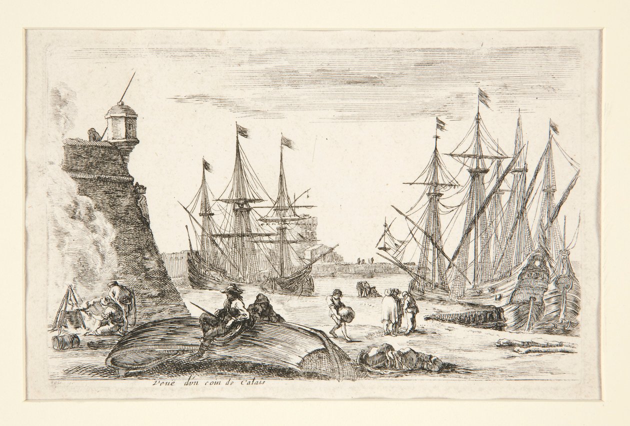 Eingang zu einer Ecke von Calais von Franciscus van der Steen