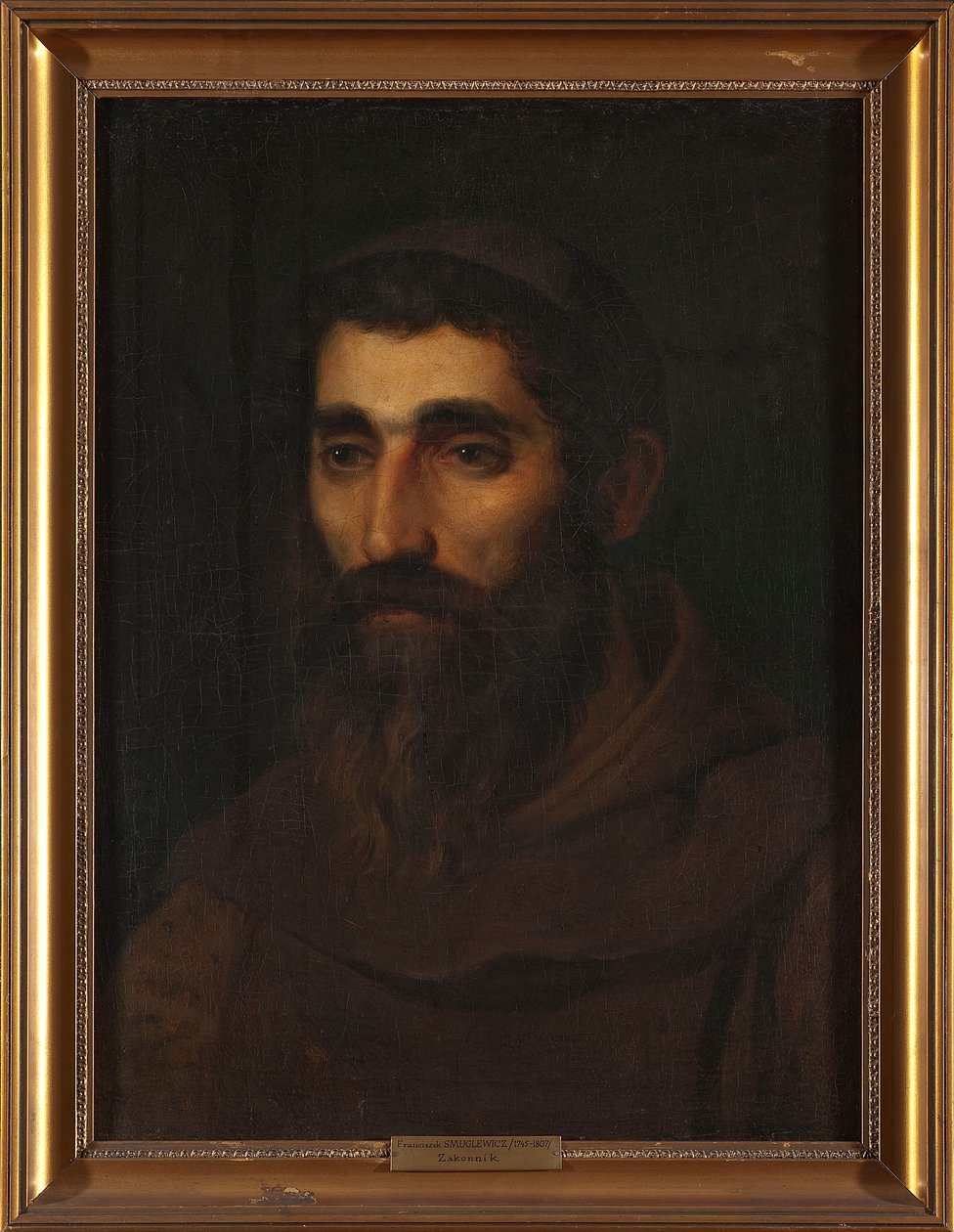 Porträt eines Mönchs von Franciszek Smuglewicz