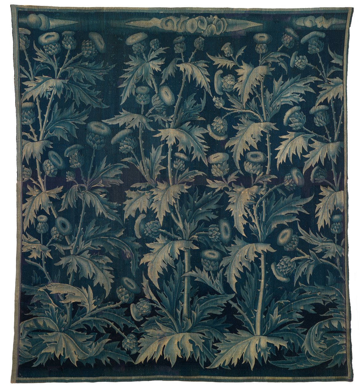 Wandteppich, Verdure mit Disteln oder Les Chardons, franco-flämisch, hergestellt um 1500 von Franco Flemish School
