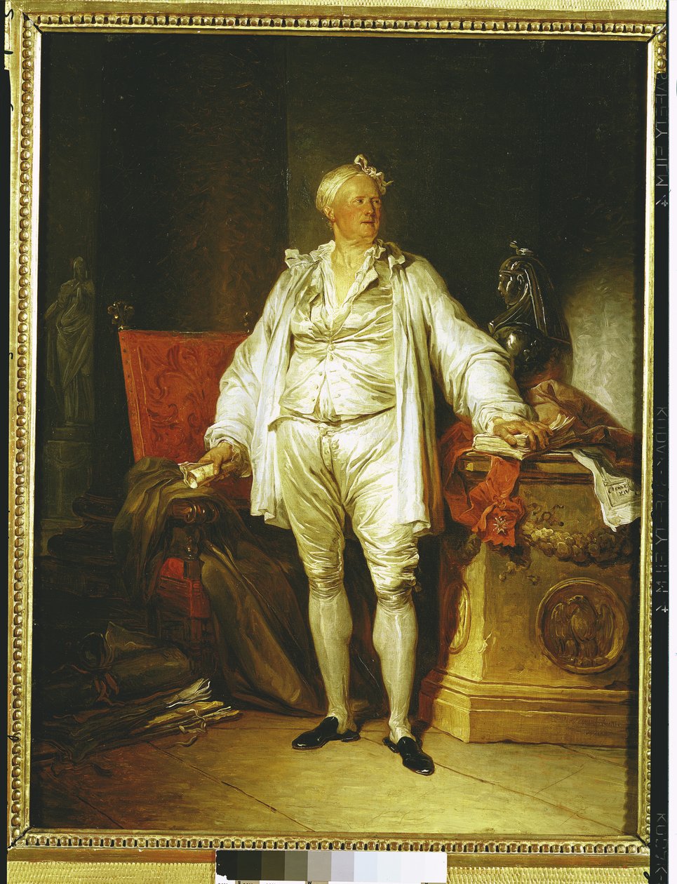 Porträt von Monsieur Bergeret de Grancourt (1715-85), 1774 von François André Vincent