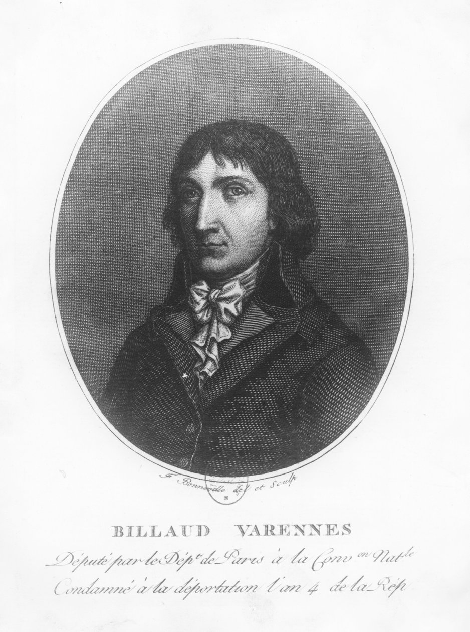 Jacques Nicolas Billaud-Varenne von Francois Bonneville