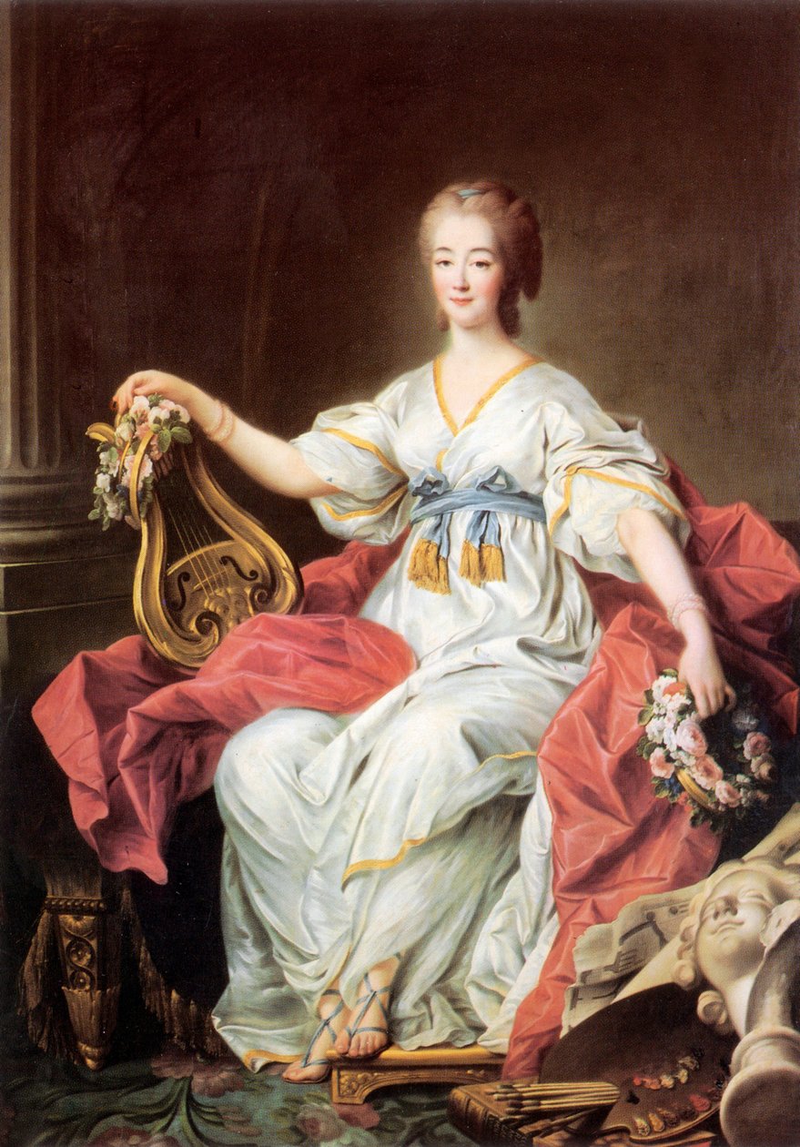 Porträt der Gräfin Jeanne (Becu) du Barry von Francois Hubert Drouais