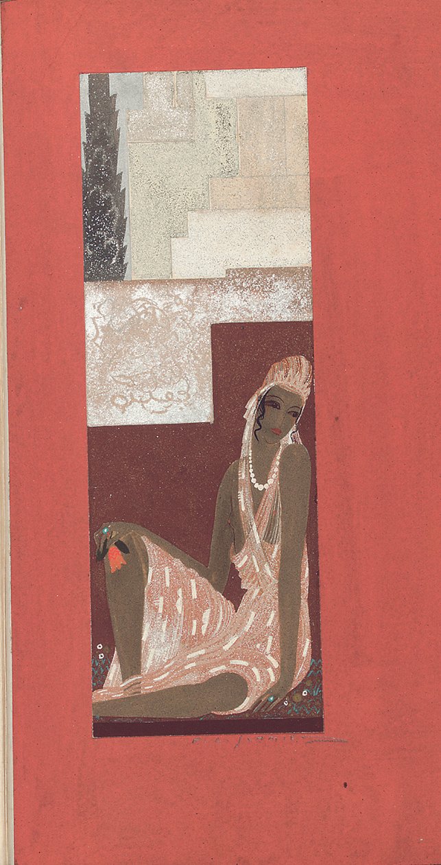 Das Lied von Solomon, mit Lack von Jean Dunand (1877-1942) von Francois Louis (after) Schmied