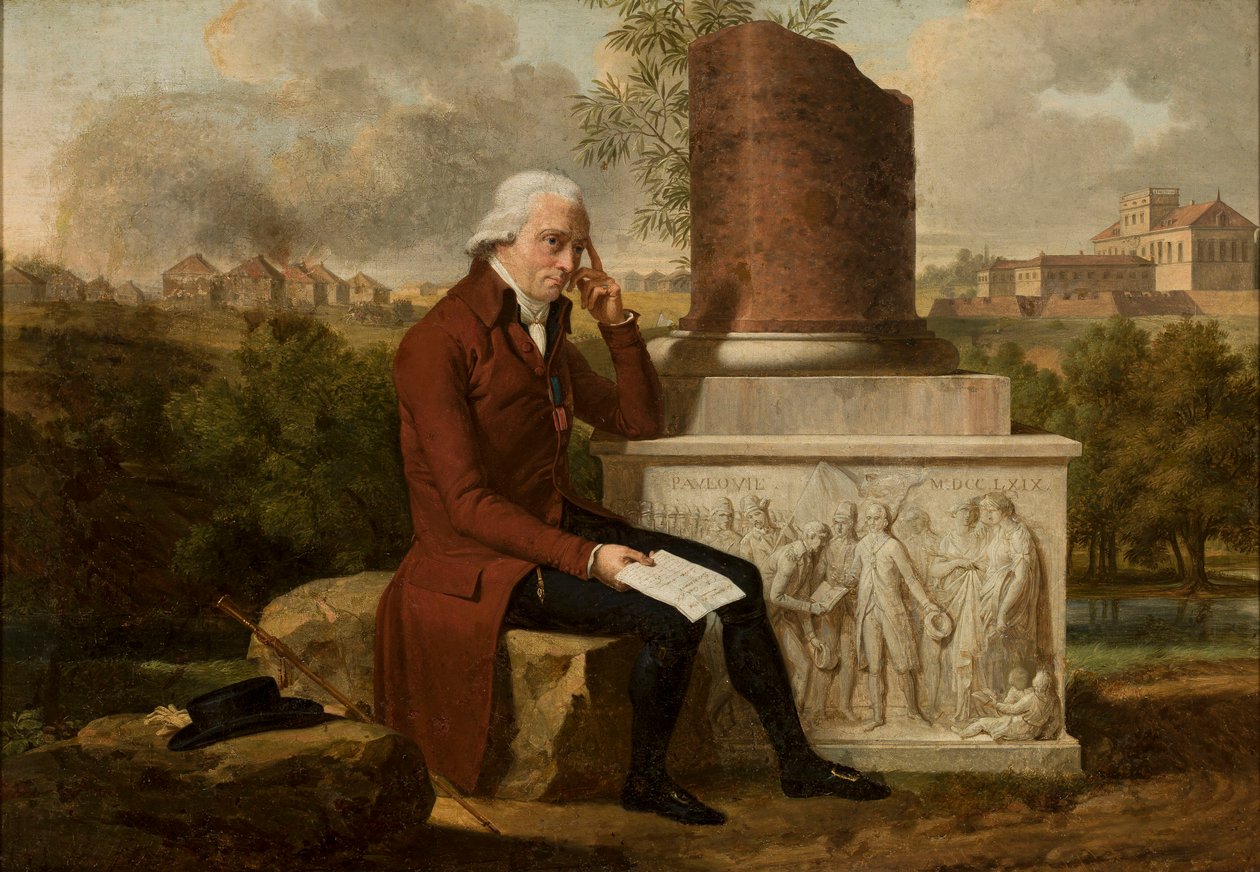 Porträt von Ksawery Brzostowski (1739-1827) von Francois-Xavier Fabre