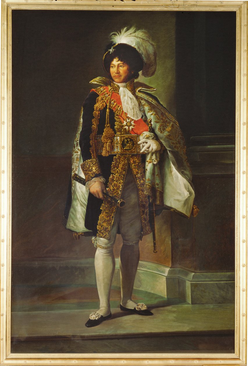 Joachim Murat, General, König von Neapel, Ehemann von Caroline Bonaparte, Napoleons Schwester von Francois (school of) Gerard