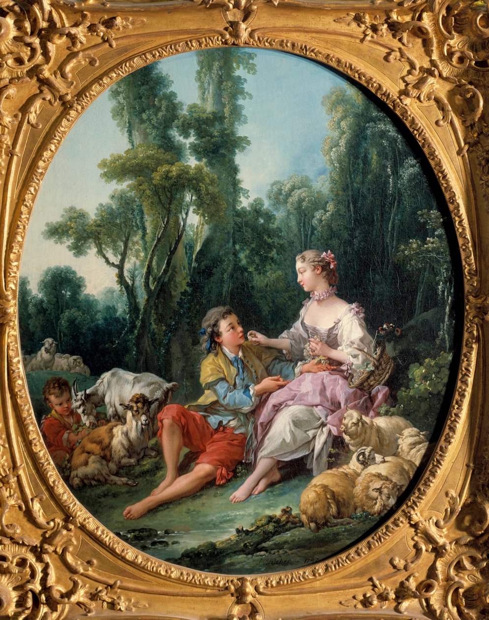 Denken sie an Trauben? 1746 von François Boucher