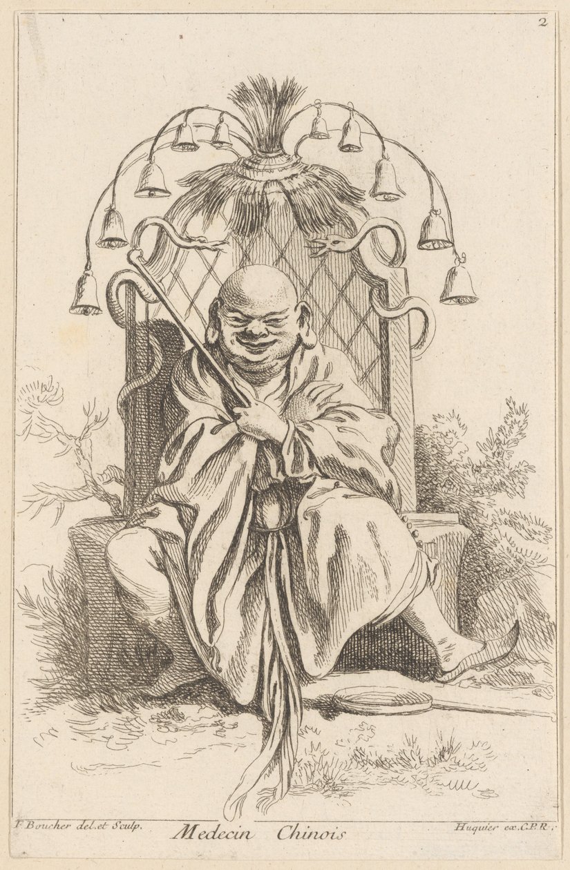 Chinesischer Arzt von François Boucher