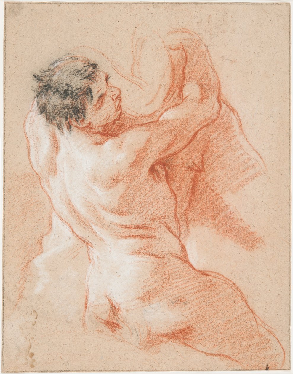 Studie eines Tritons von François Boucher