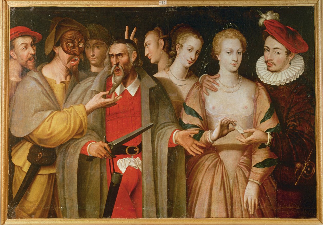 Charaktere aus der Commedia dell