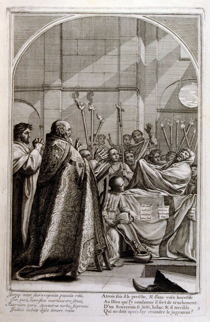 Gravur von Francois Chauveau 1680 