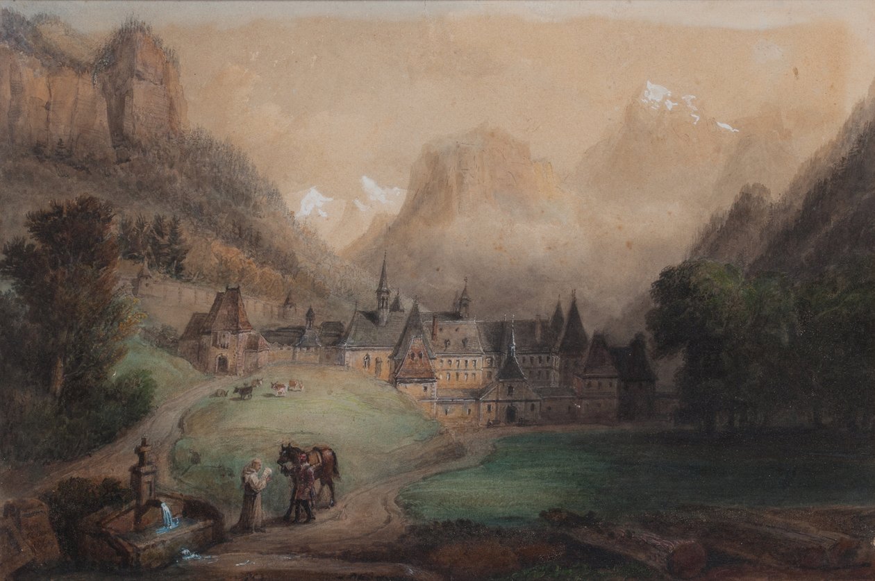 La Grande Chartreuse von Francois Edme Ricois