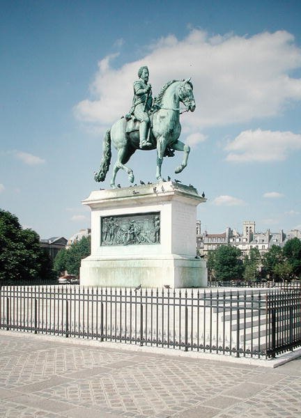 Reiterstatue von Henri IV (1553-1610) von Francois Frederic Lemot