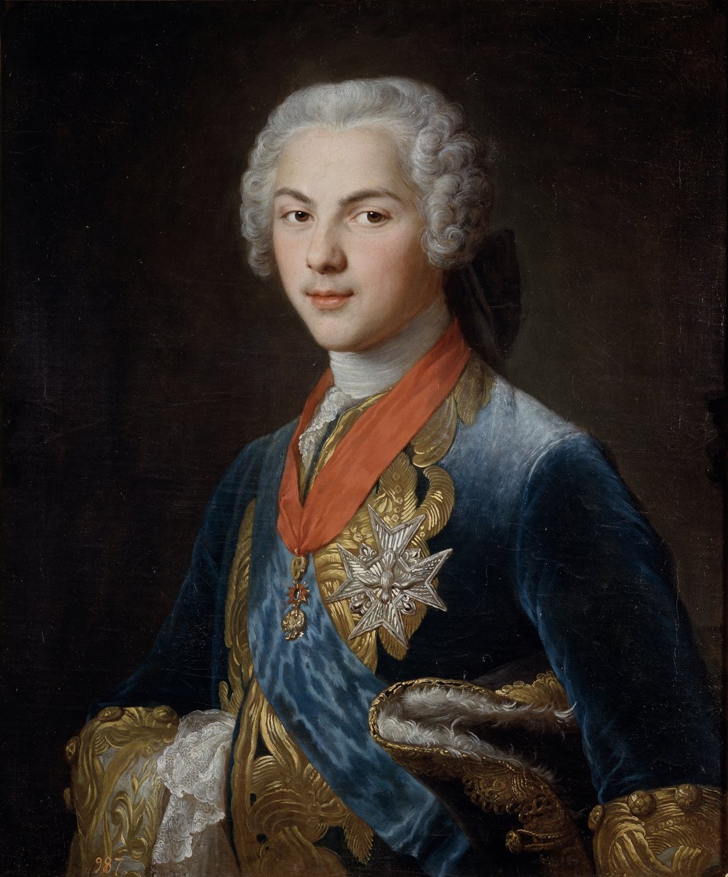Louis, Dauphin von Frankreich 1729-1765, Sohn von König Ludwig XV., ca. 1745 von Francois Hubert Drouais
