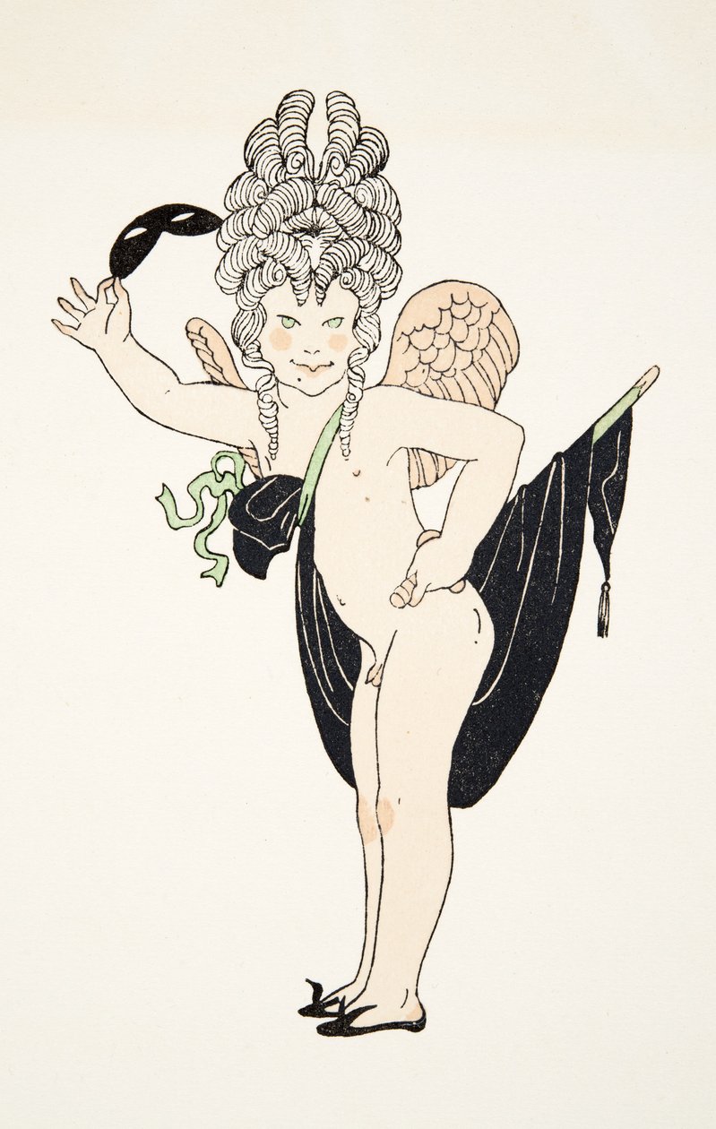 Cherub aus Personages de Comedie von Francois Louis Schmied