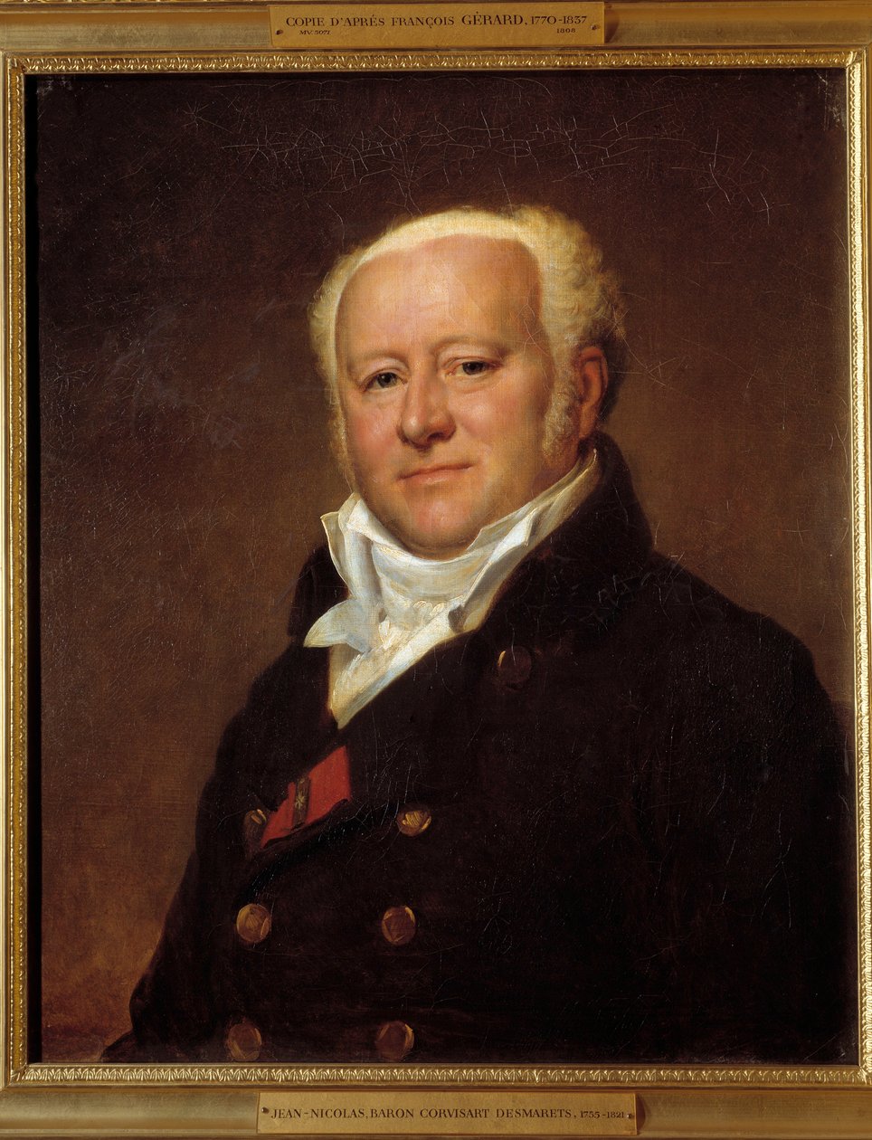 Porträt von Baron Jean Nicolas Corvisart-Desmaretz von Baron François Pascal Simon Gérard