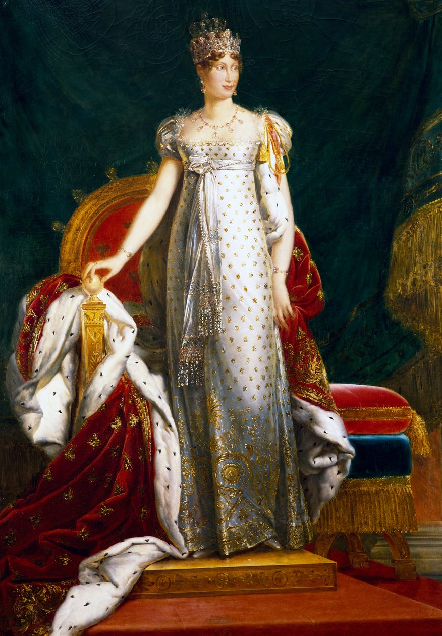 Porträt von Marie Louise, Kaiserin von Frankreich, von Baron Francois Gerard, Gemälde von Baron François Pascal Simon Gérard